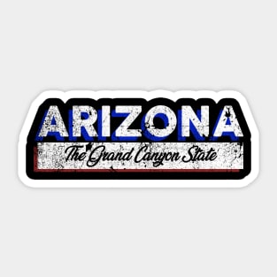 Arizona The Grand Canyon State Sticker